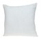 Edge Collections - 22 x 22 x 6 - White - Embroidered Floral Accent Pillow Cover - 1 Piece
